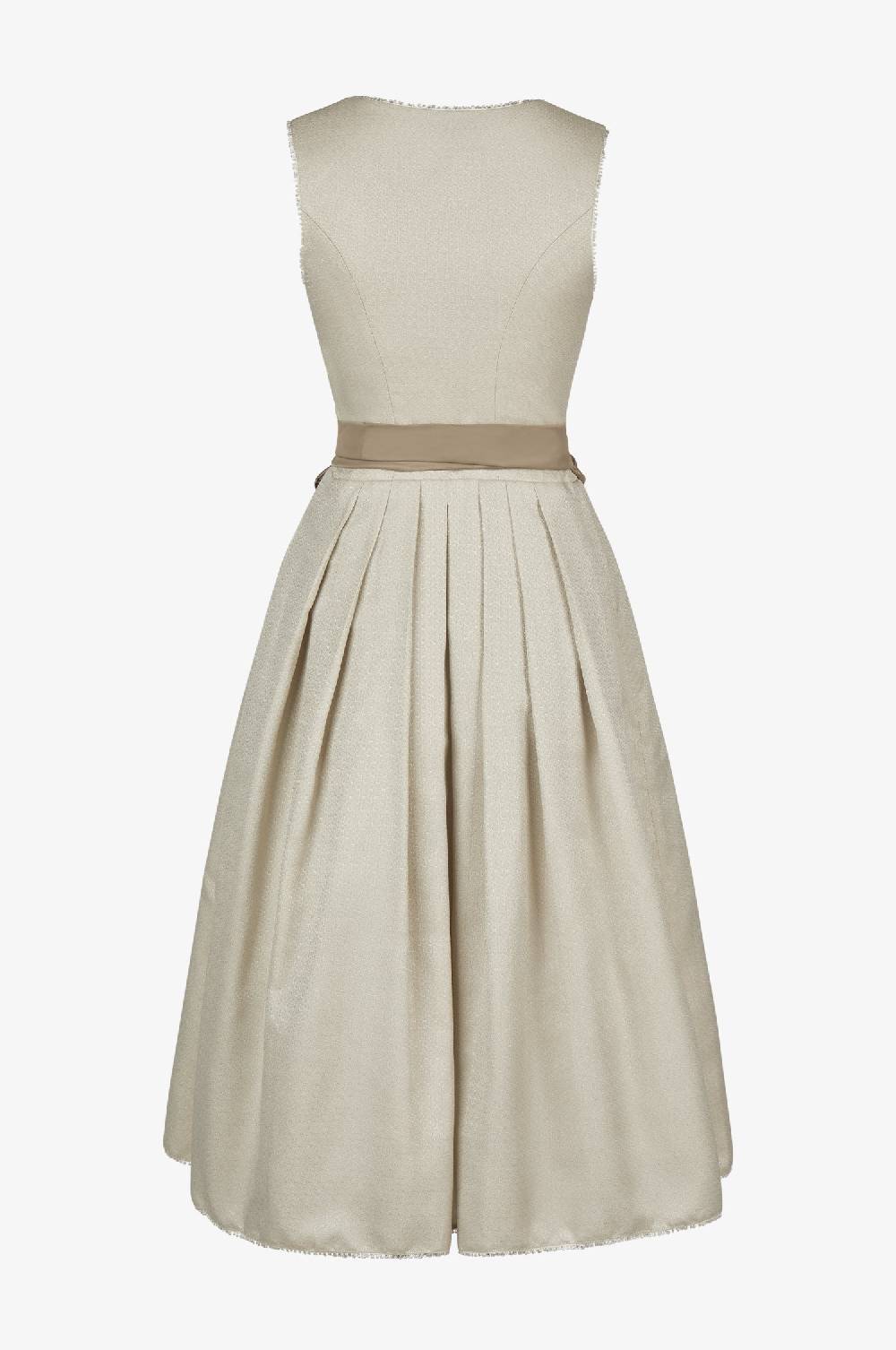Kinga Mathe Dirndl Elsa in Taupe Neueste Stile