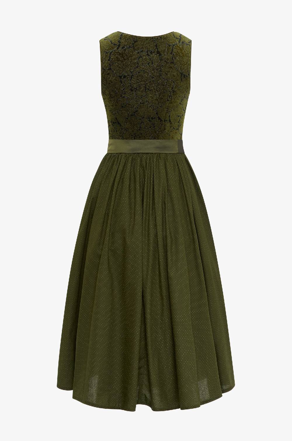 Kinga Mathe Dirndl Genf in Olive Letzter Tag
