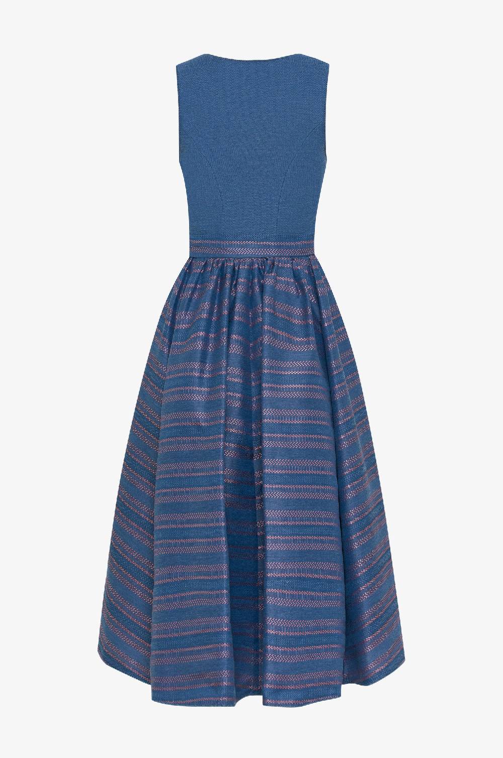 Kinga Mathe Dirndl Albi in Blau Riesige Rabatte