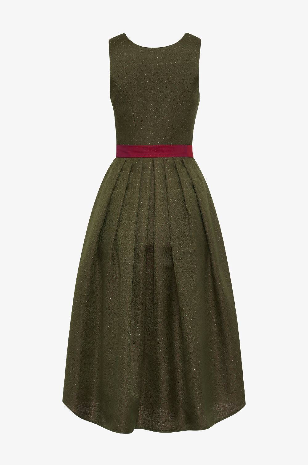 Kinga Mathe Dirndl Merle in Olive 50% Rabatt mit kostenlosem Versand
