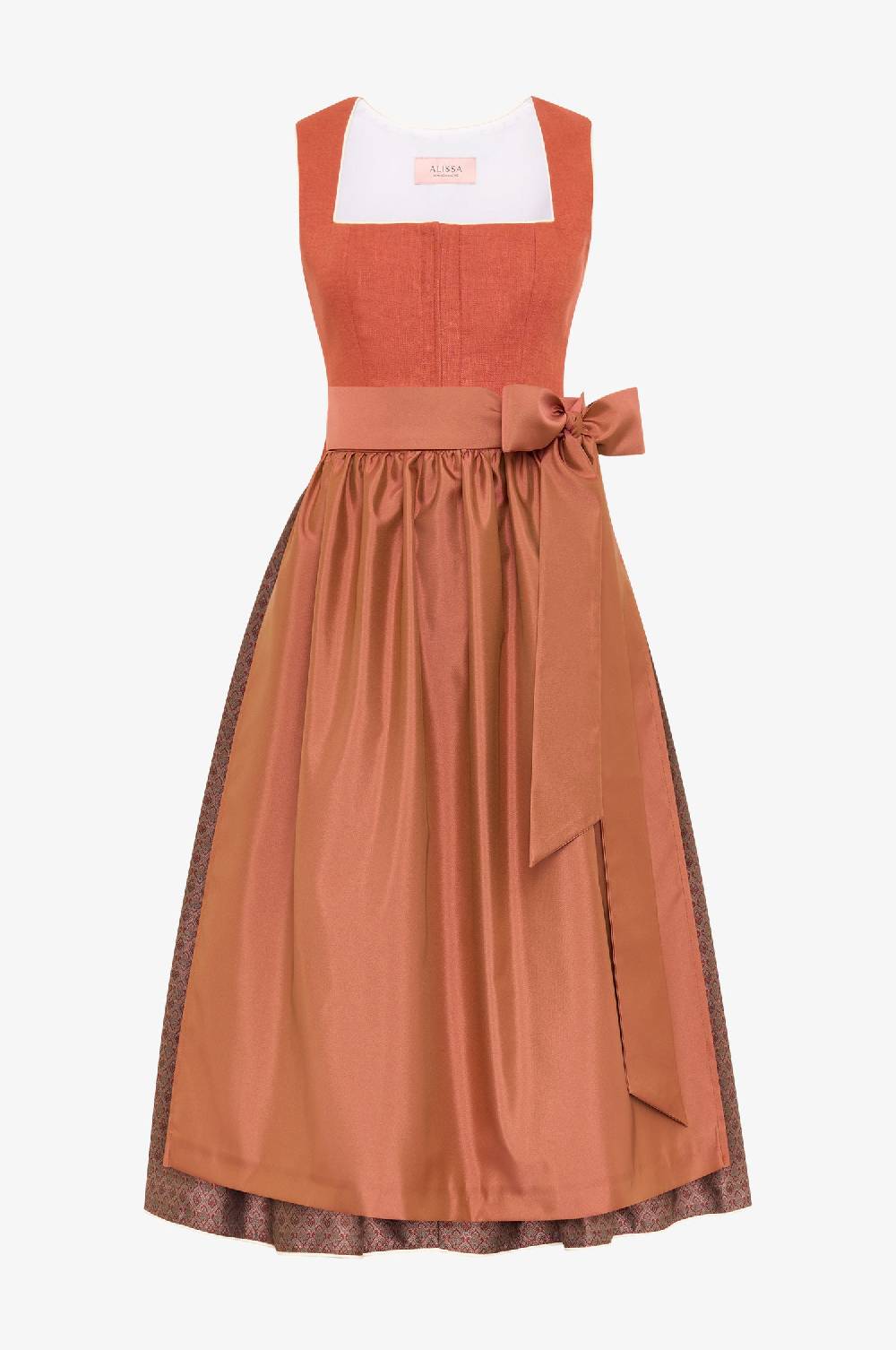 Kinga Mathe Dirndl Tara in Kupfer Auslauf