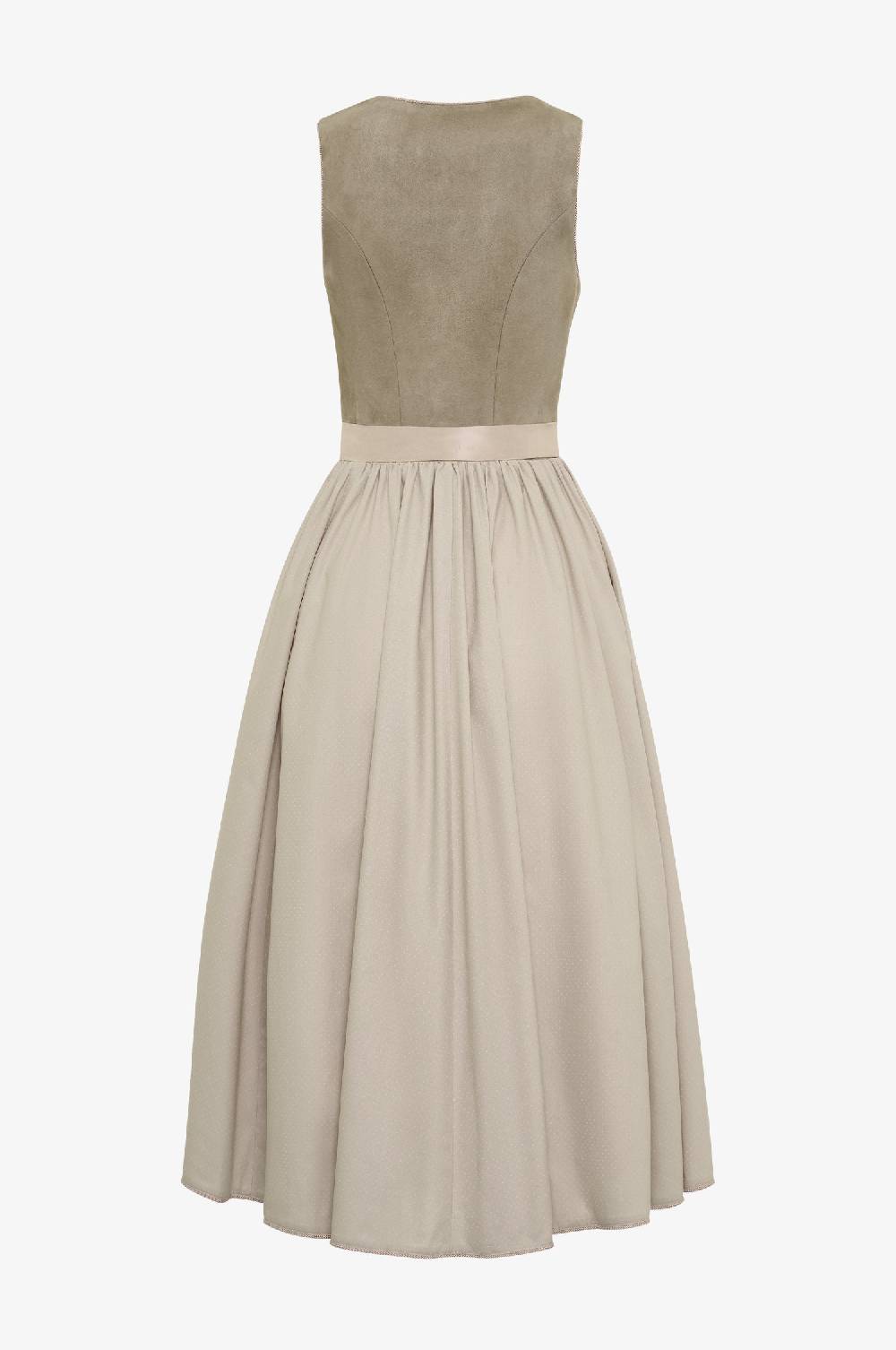 Kinga Mathe Lederdirndl Forst in taupe Fabrik Onlineshop