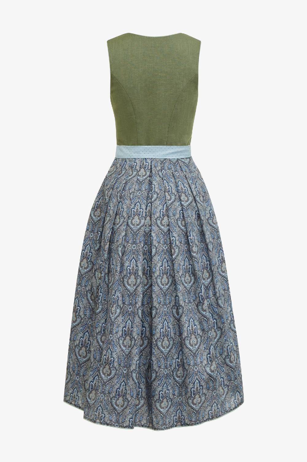Kinga Mathe Dirndl Scarlett in moos Preisnachlass