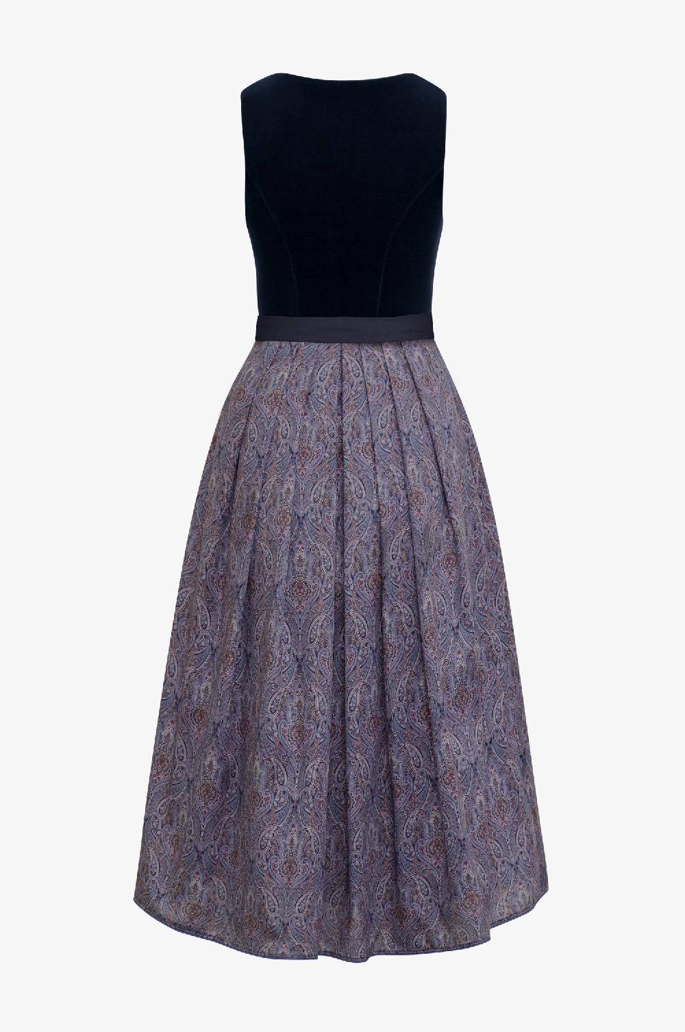 Kinga Mathe Samtdirndl Olivia in nachtblau Online Outlet