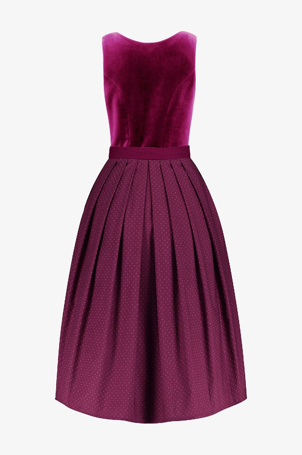 Kinga Mathe Dirndl Alice in Fuchsia IN ZWEI LÄNGEN VIP-Rabatte