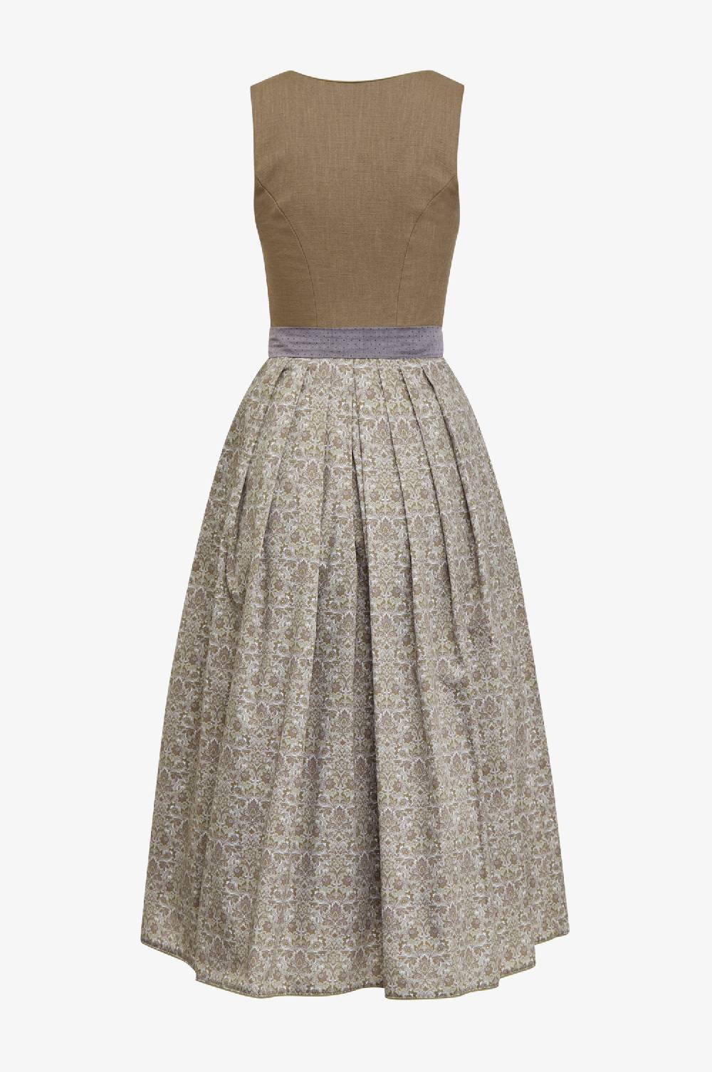 Kinga Mathe Dirndl Heidi in Khaki Kostenlose Rückgabe