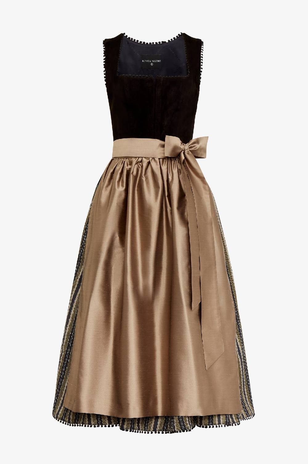 Kinga Mathe Lederdirndl Granada in Schwarz Nur noch ein Tag übrig