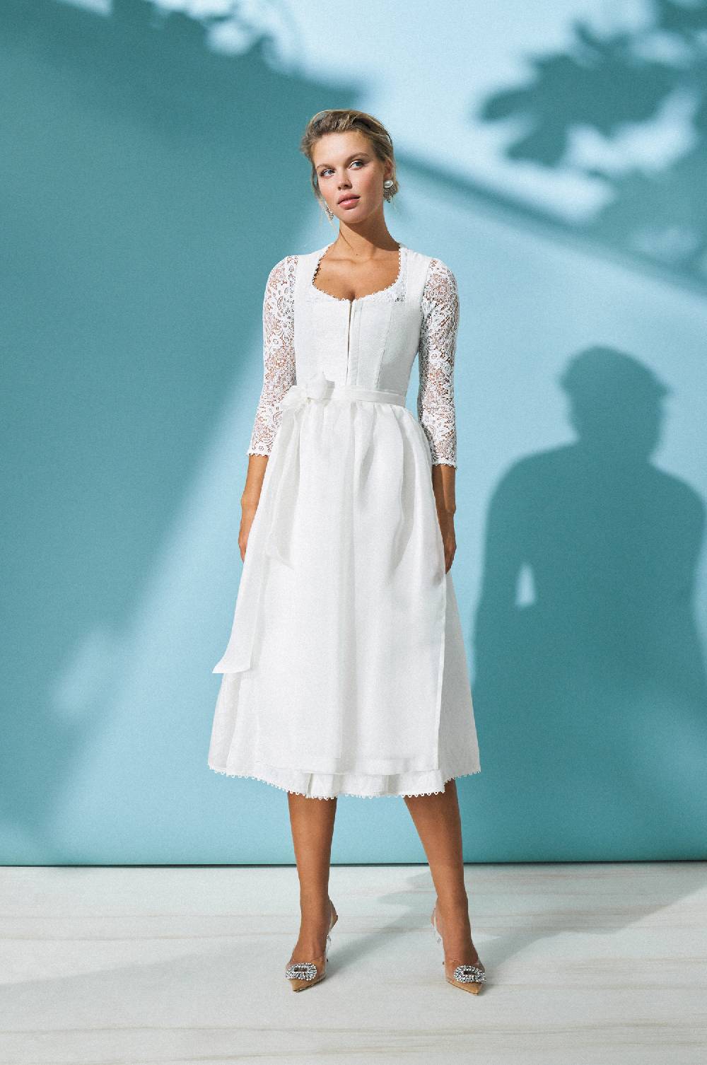 Kinga Mathe Dirndl Genova in Ivory Angebote