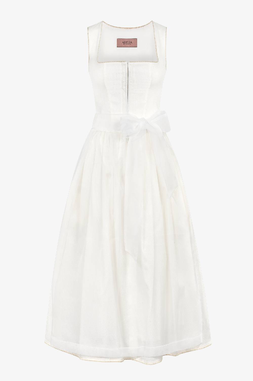 Kinga Mathe Dirndl Denise in Ivory Kostenloser Versand