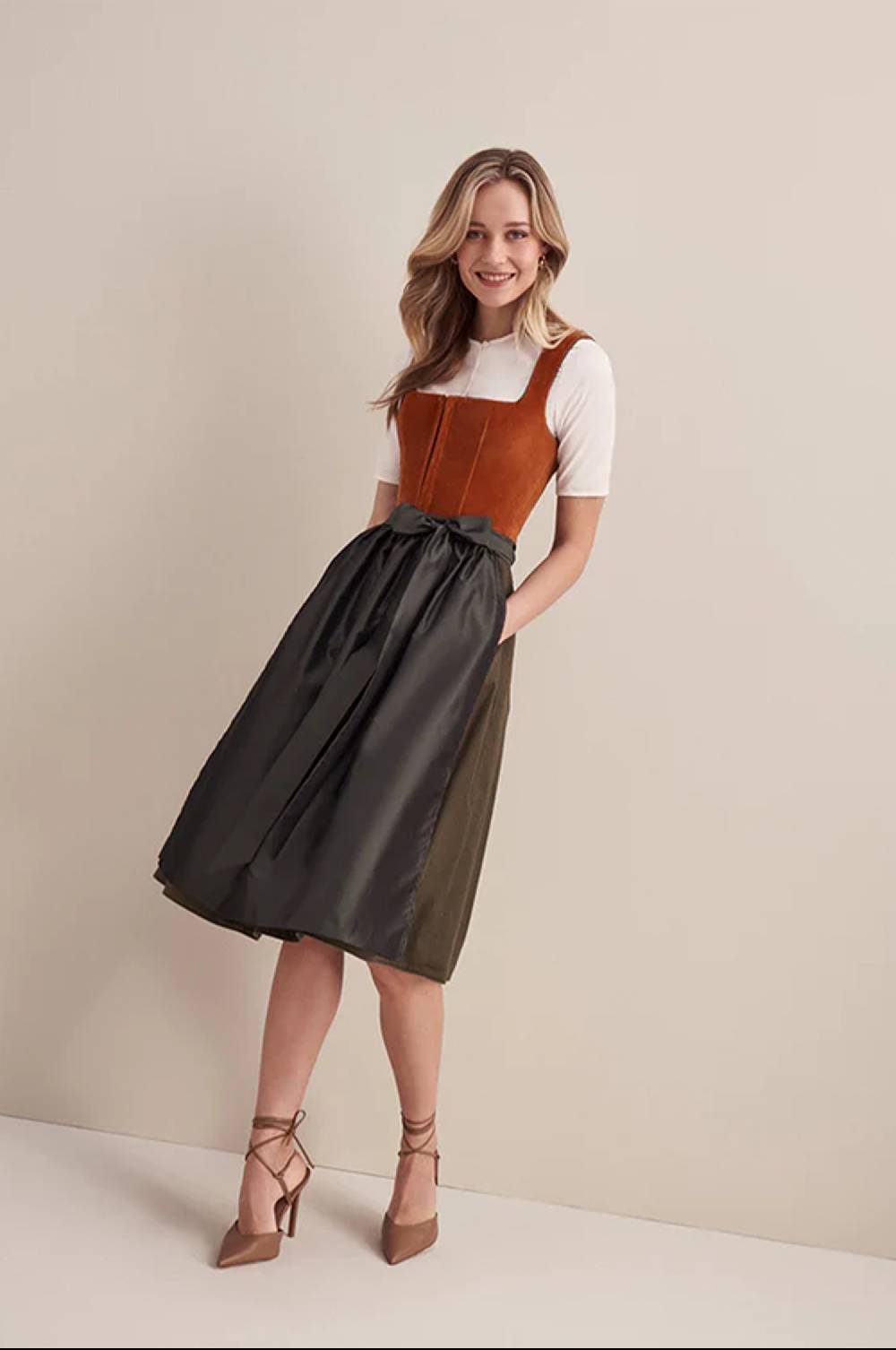 Kinga Mathe Dirndl Alice in ginger Fabrik Onlineshop