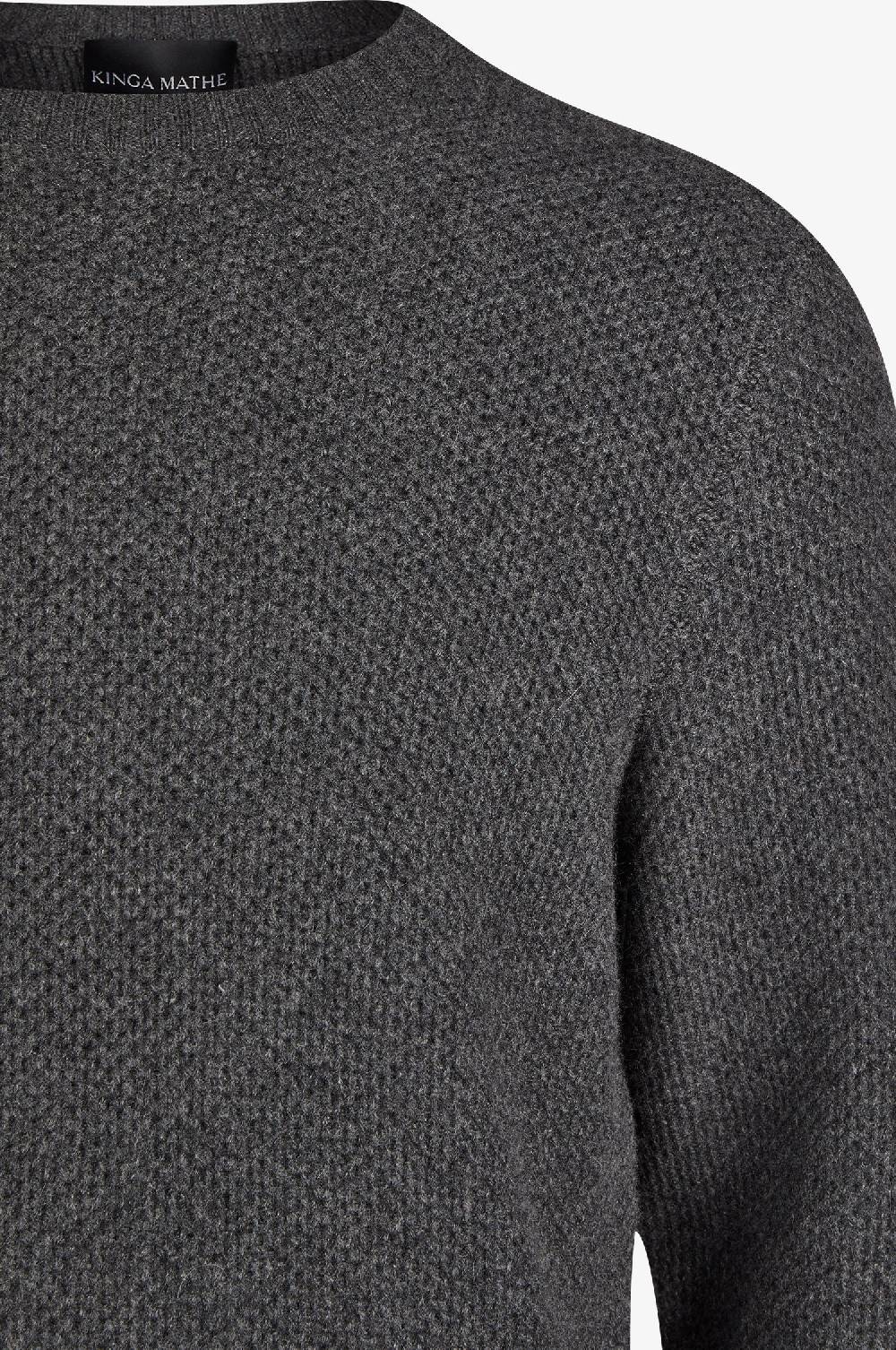 Kinga Mathe Cashmere Pullover Charles in Grau Begrenztes Angebot