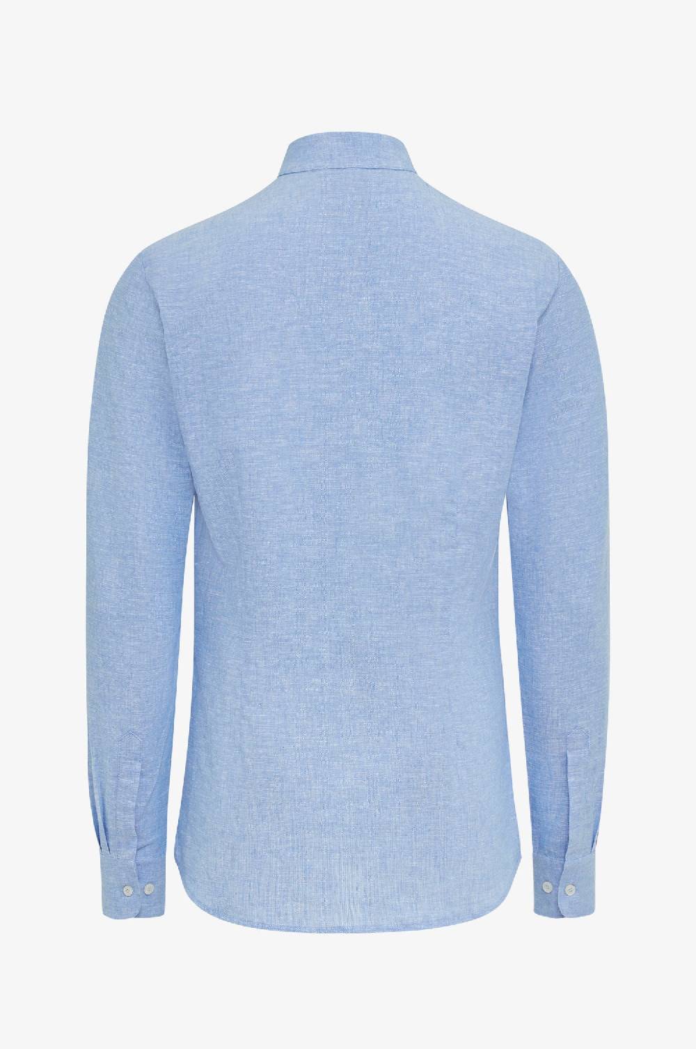 Kinga Mathe Leinenhemd Leo in Blau Online Outlet