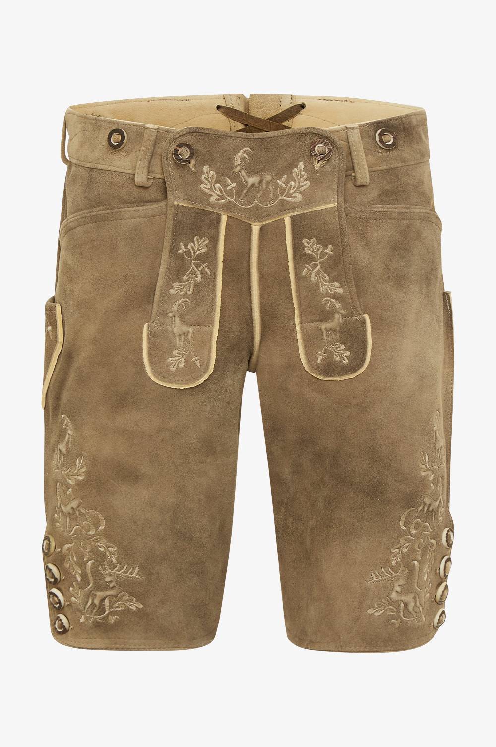 Kinga Mathe Ziegen Lederhose Jim in Creme Begrenzte Freigabe