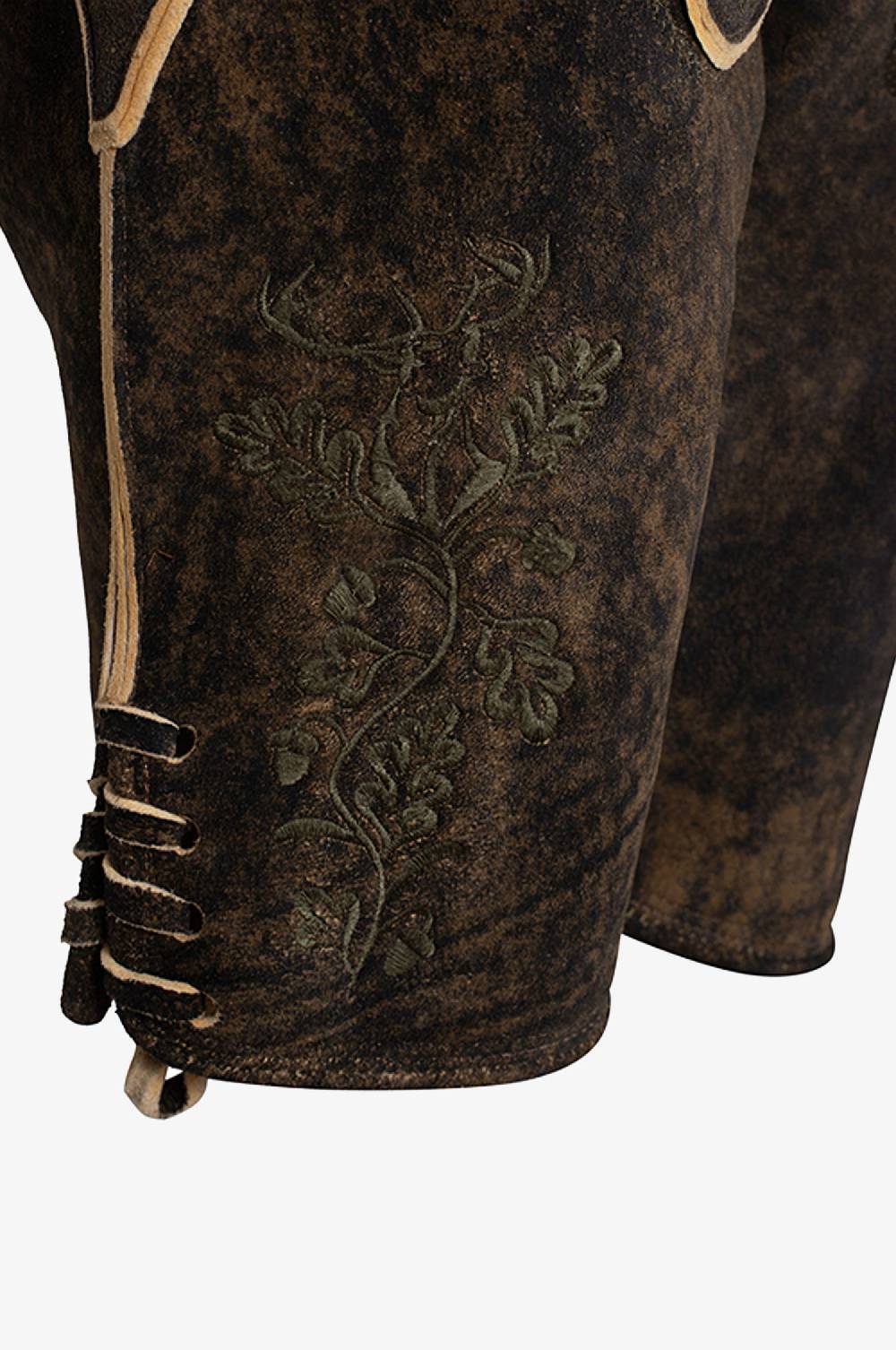 Kinga Mathe Hirsch Lederhose Xaver Sonderangebot der Fabrik