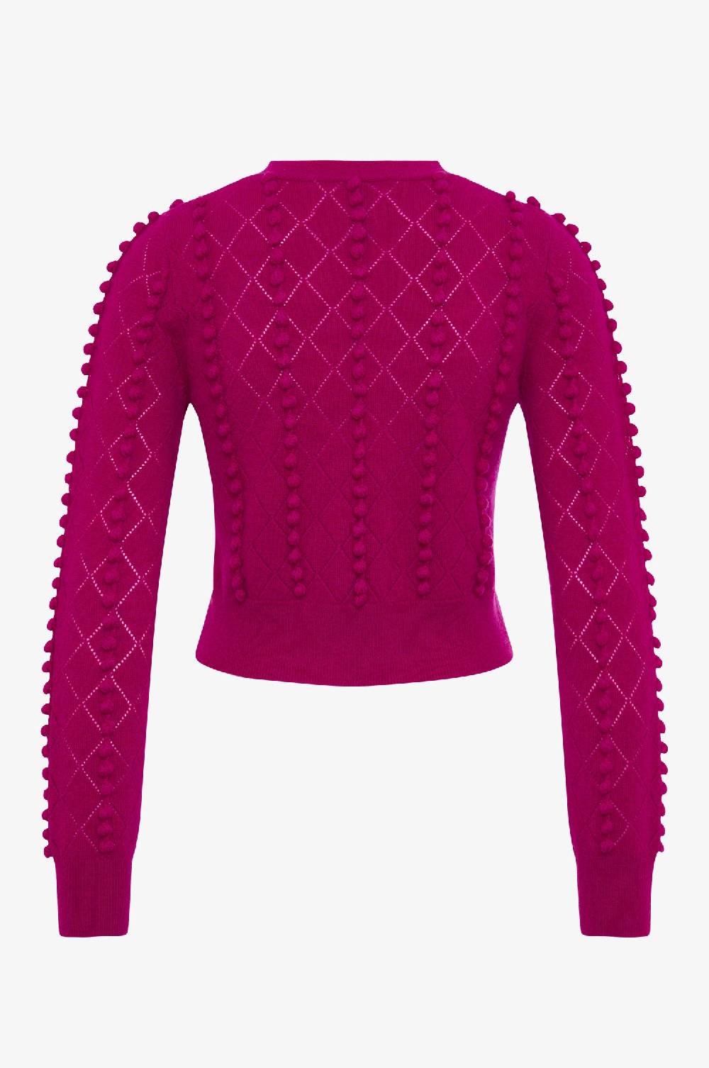 Kinga Mathe Cashmere Strickjacke Amalia in Pink Fabrikpreis