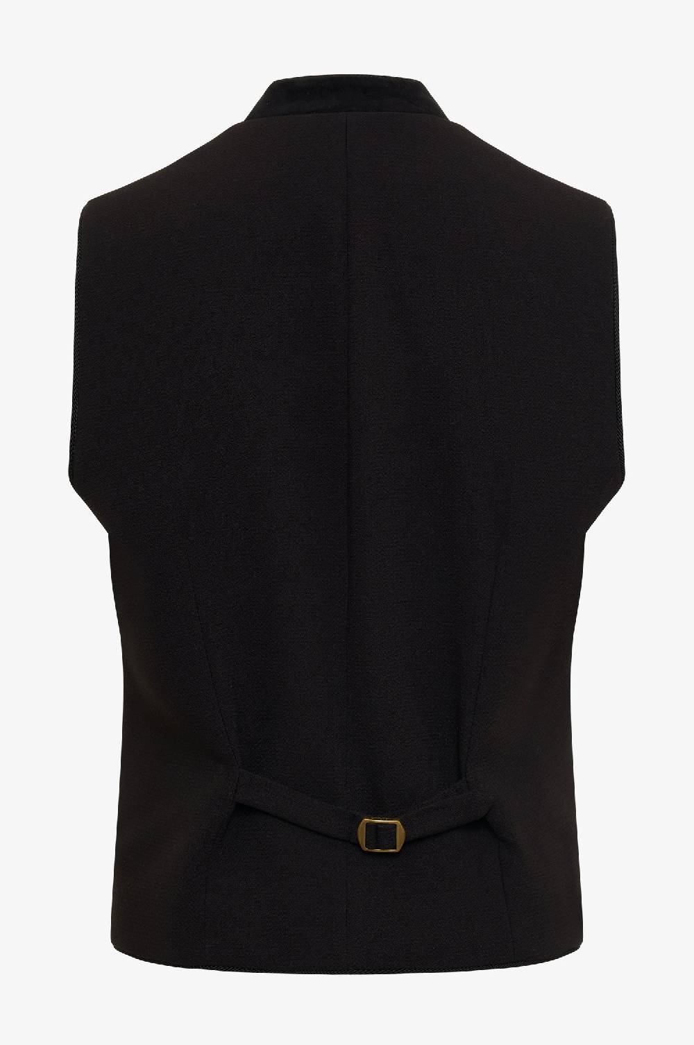 Kinga Mathe Gilet Henry in Schwarz Neuheiten