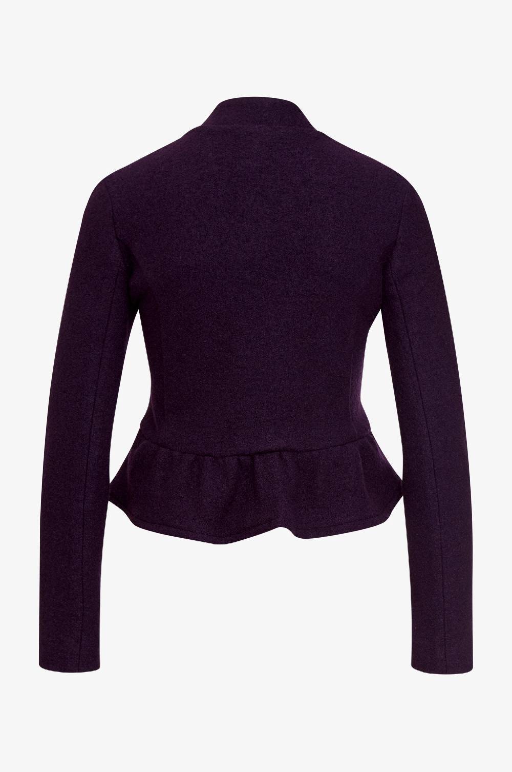 Kinga Mathe Trachtenjacke Mila in Aubergine Im Verkauf