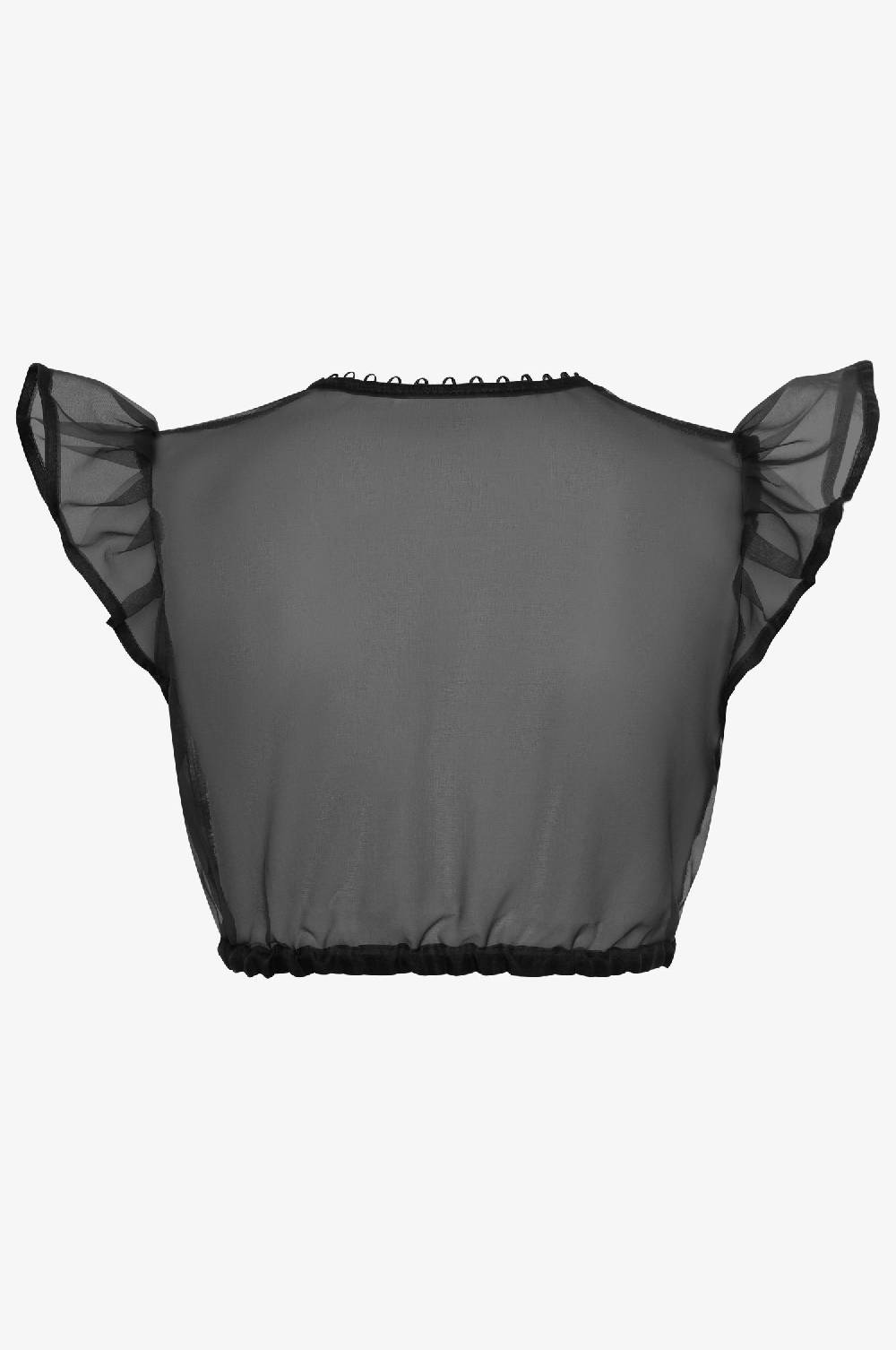 Kinga Mathe Seidenbluse Kiki in Schwarz Großer Ausverkauf