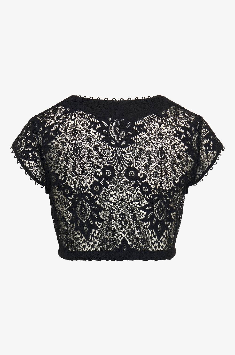 Kinga Mathe Dirndlbluse Samantha in Schwarz Begrenztes Angebot