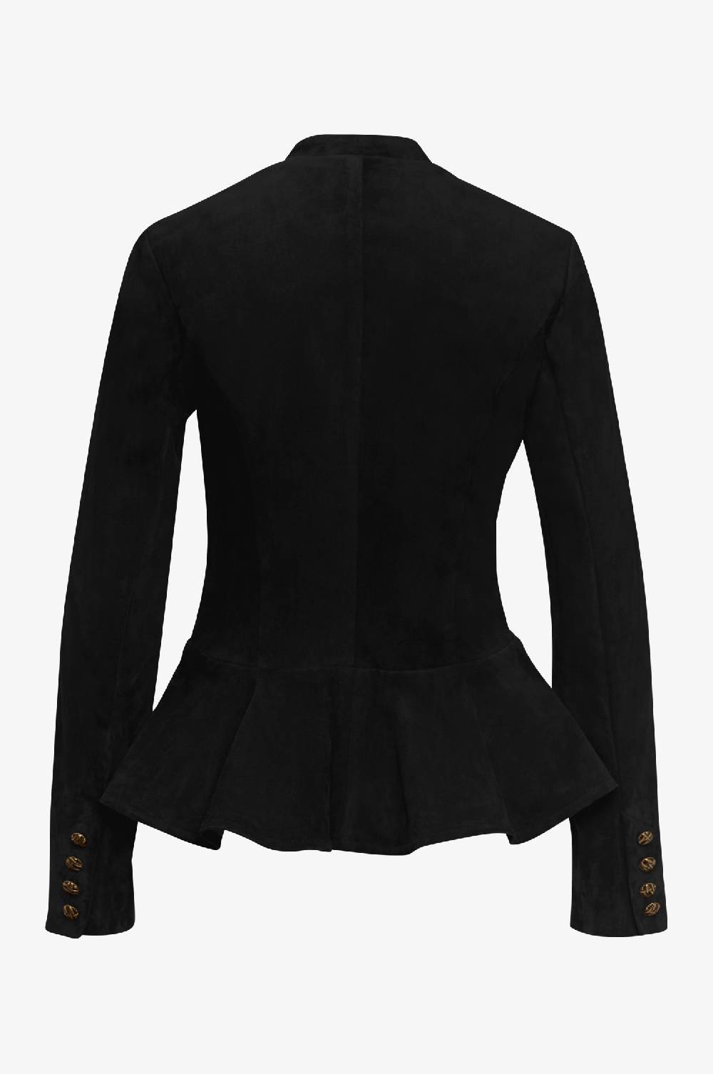 Kinga Mathe Lederjacke Ann-Kathrin in Schwarz Tiefpreis