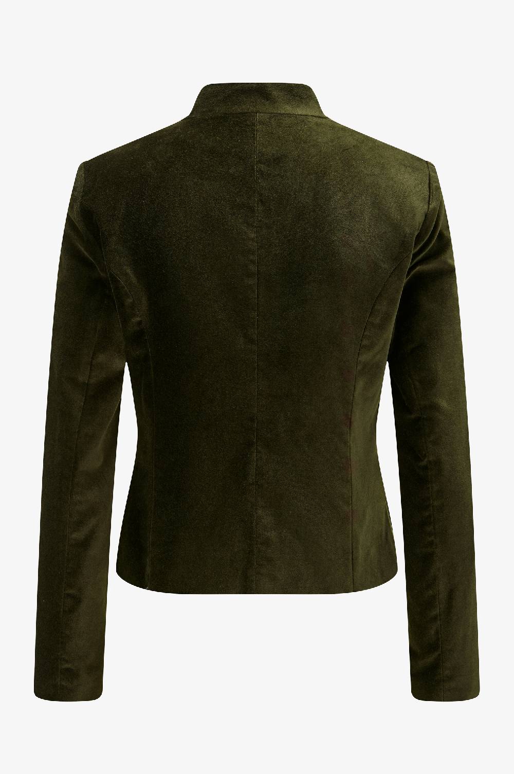 Kinga Mathe Jacke Constanze Samt in Olive Online