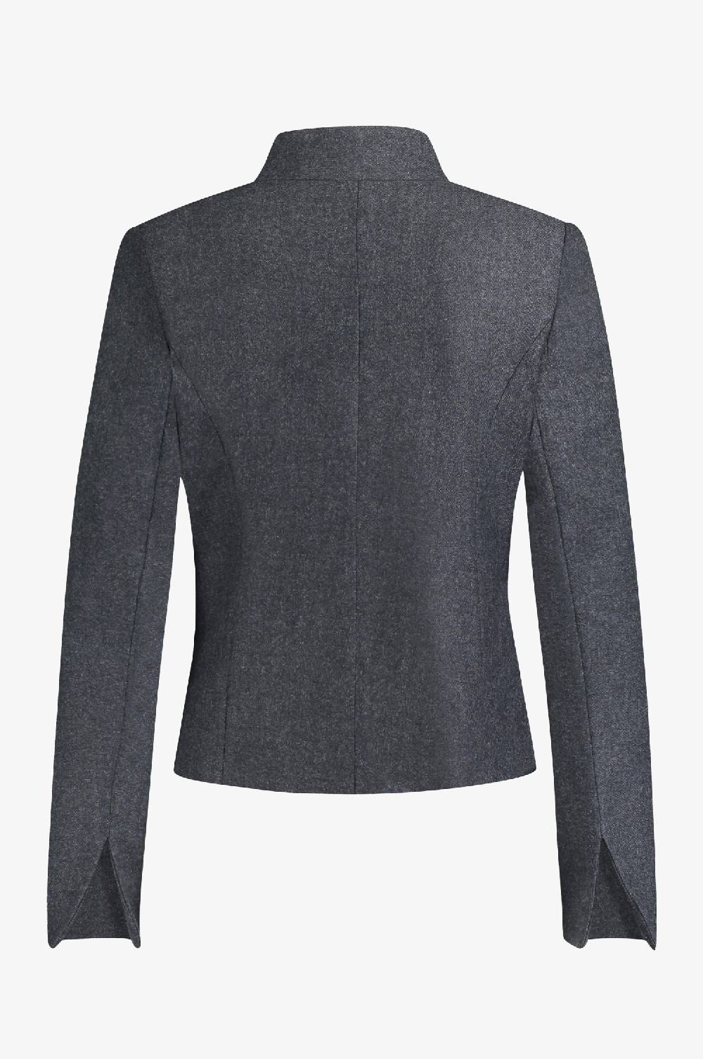 Kinga Mathe Jacke Constanze aus Schurwolle in Anthrazit Outlet