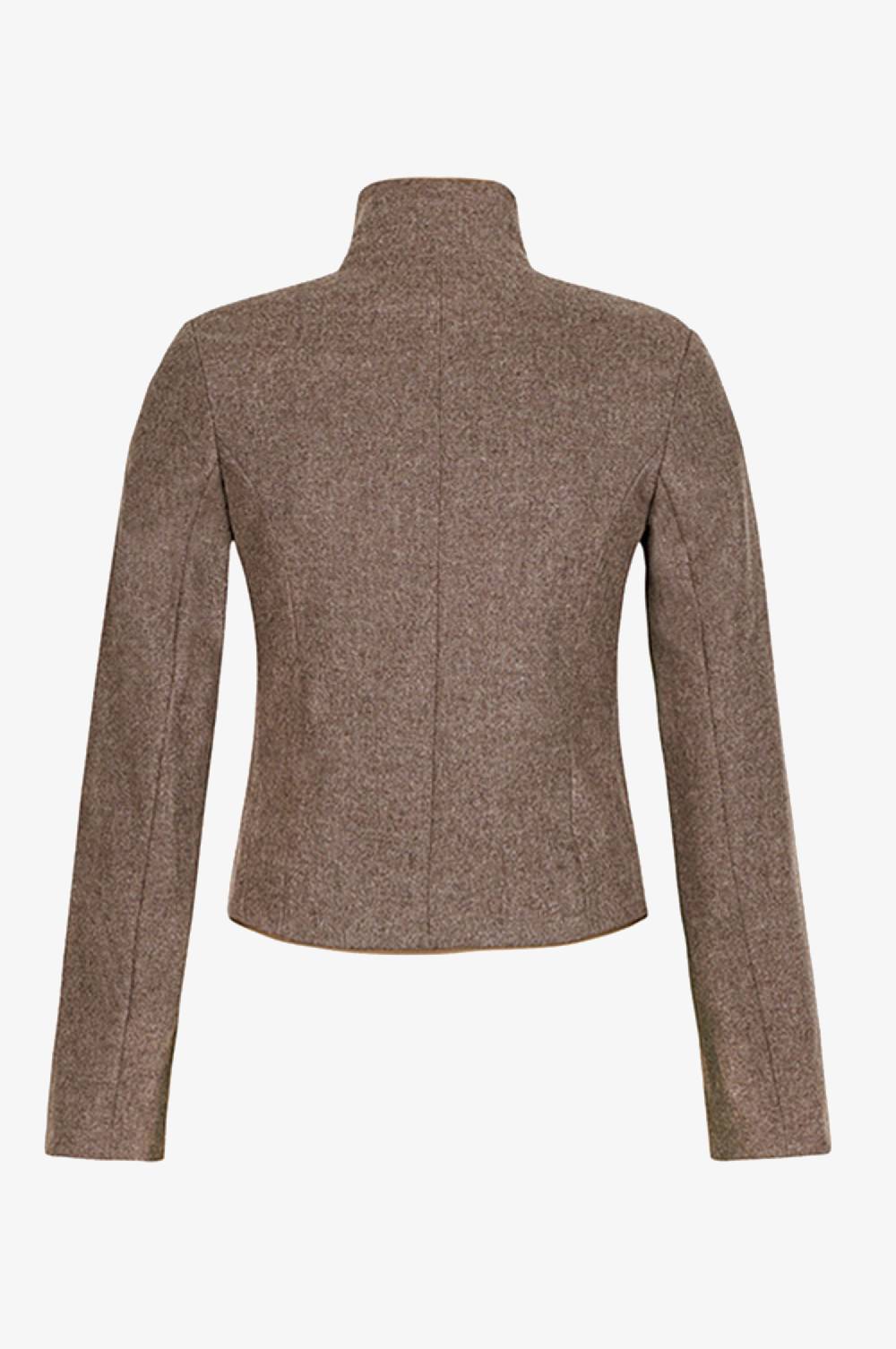 Kinga Mathe Jacke Constanze in Taupe Auslauf