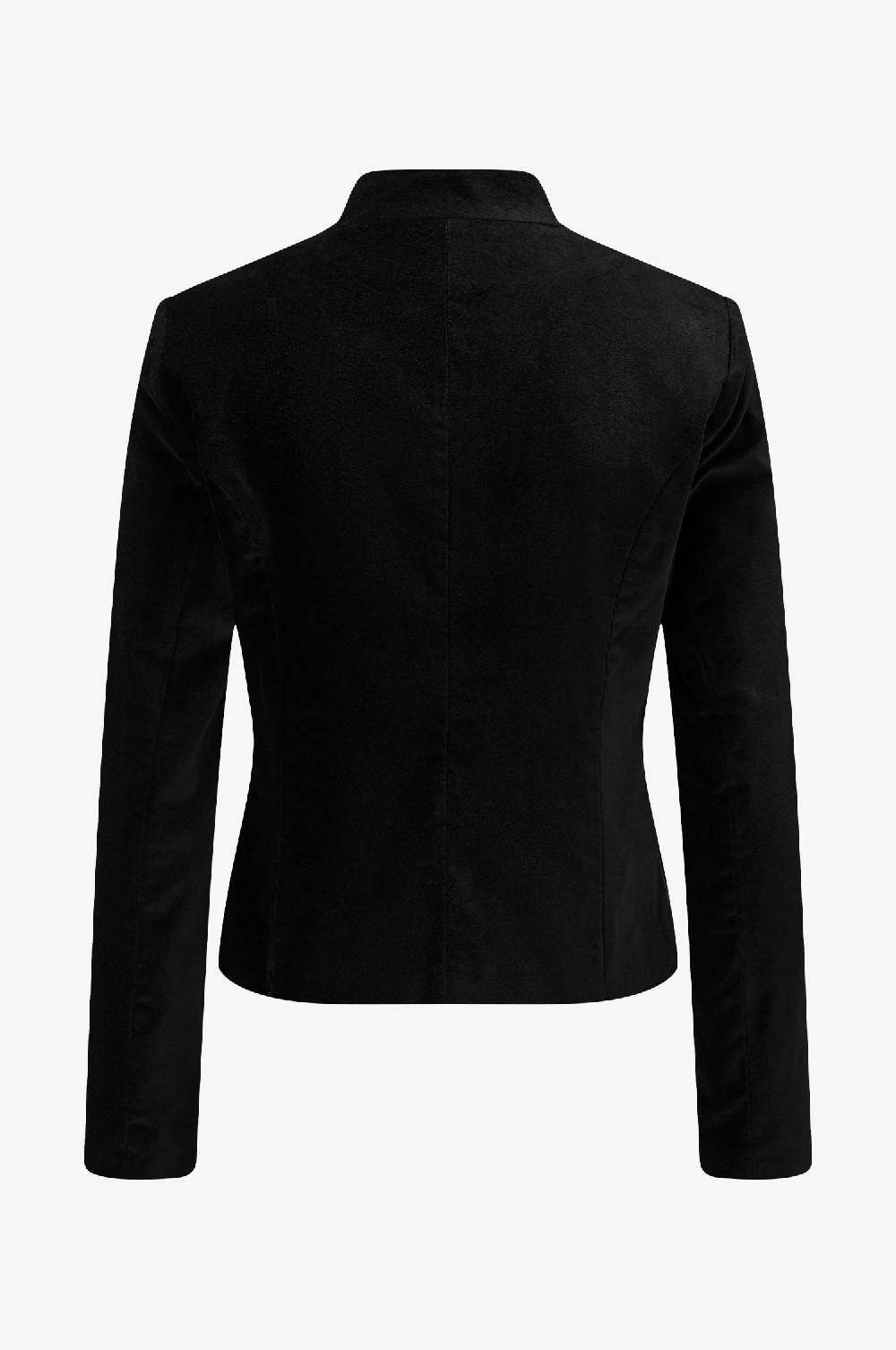 Kinga Mathe Jacke Constanze Samt in Schwarz Verkauf