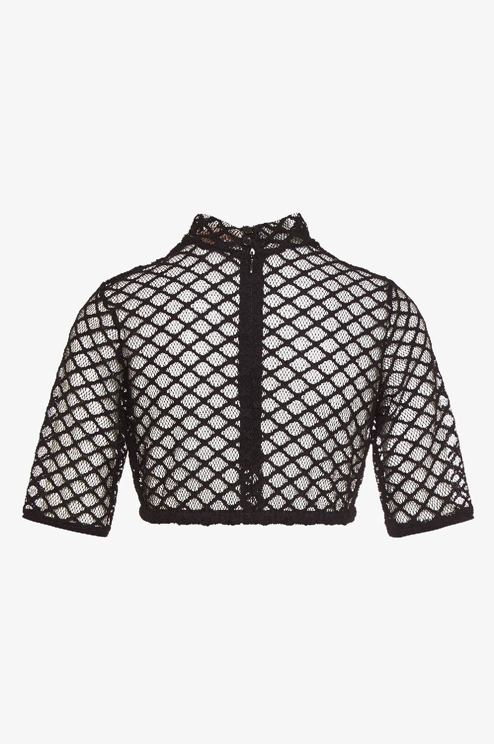 Kinga Mathe Dirndlbluse Inga in Schwarz Günstig kaufen