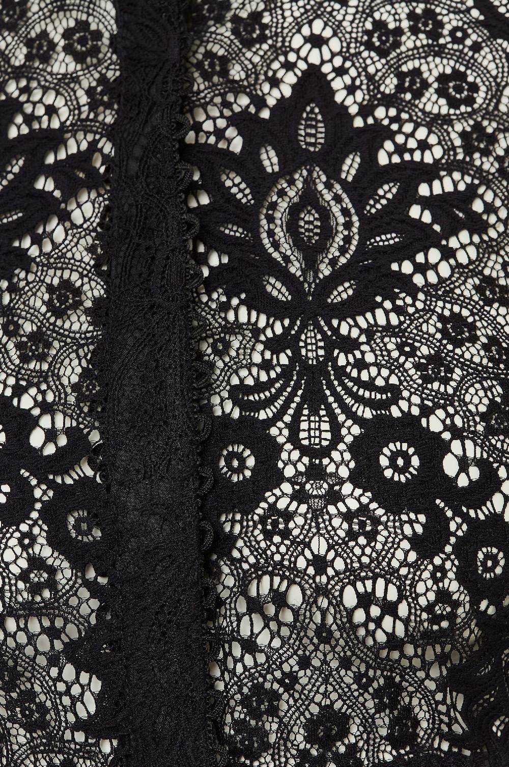 Kinga Mathe Spitzenbluse Evelyn in Schwarz Flash Sale