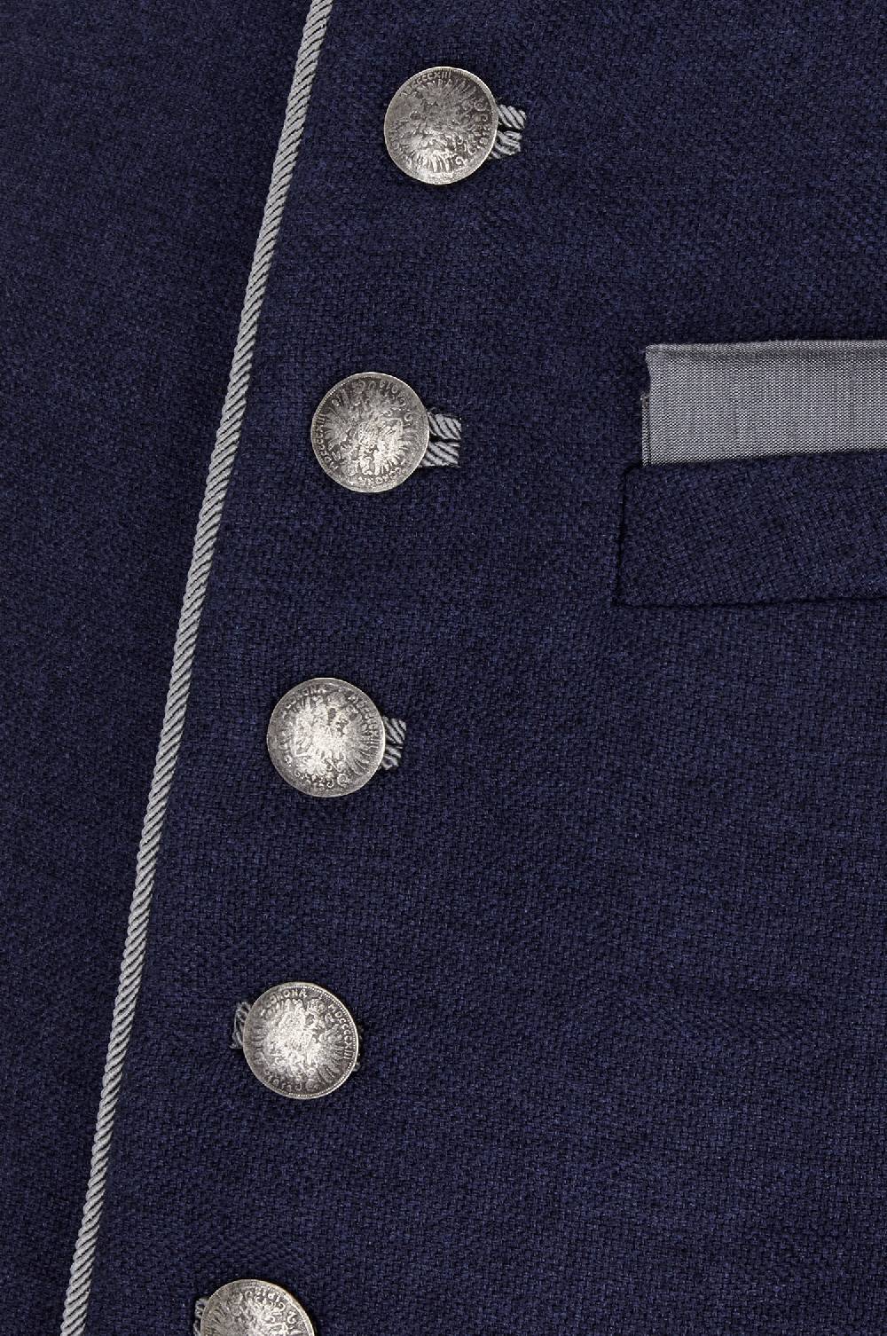 Kinga Mathe Gilet Nick aus Wolle in Marine Neuheiten