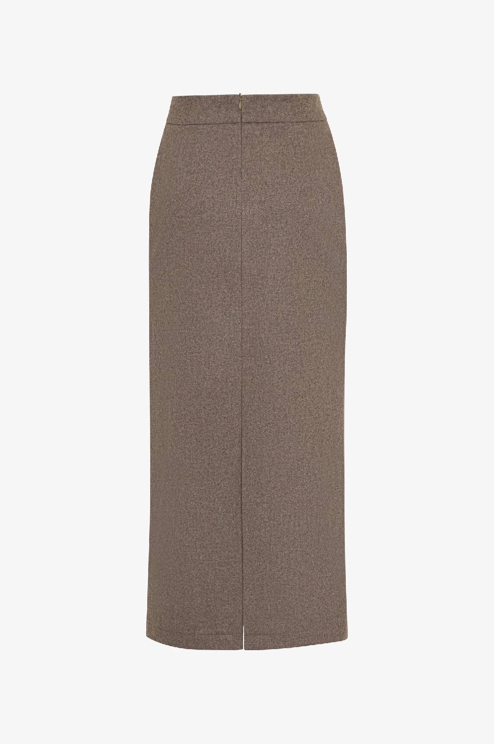 Kinga Mathe Lodenrock Netty in Taupe Tiefpreis