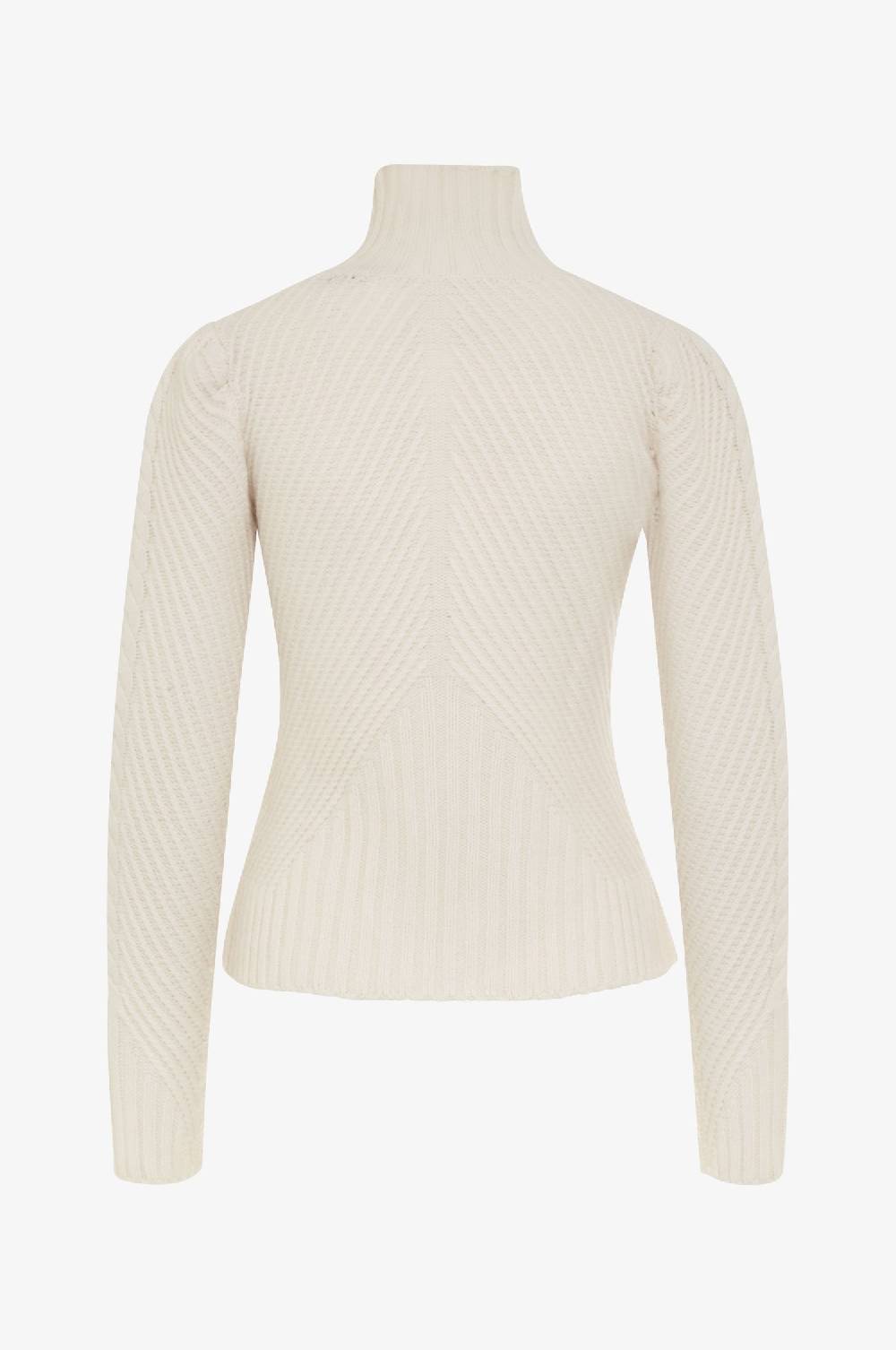 Kinga Mathe Cashmere Pullover Clara in Ivory Nur für heute