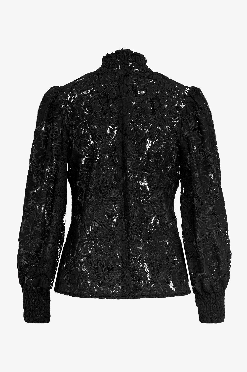 Kinga Mathe Bluse Aurelia in Schwarz Sonderangebot der Fabrik