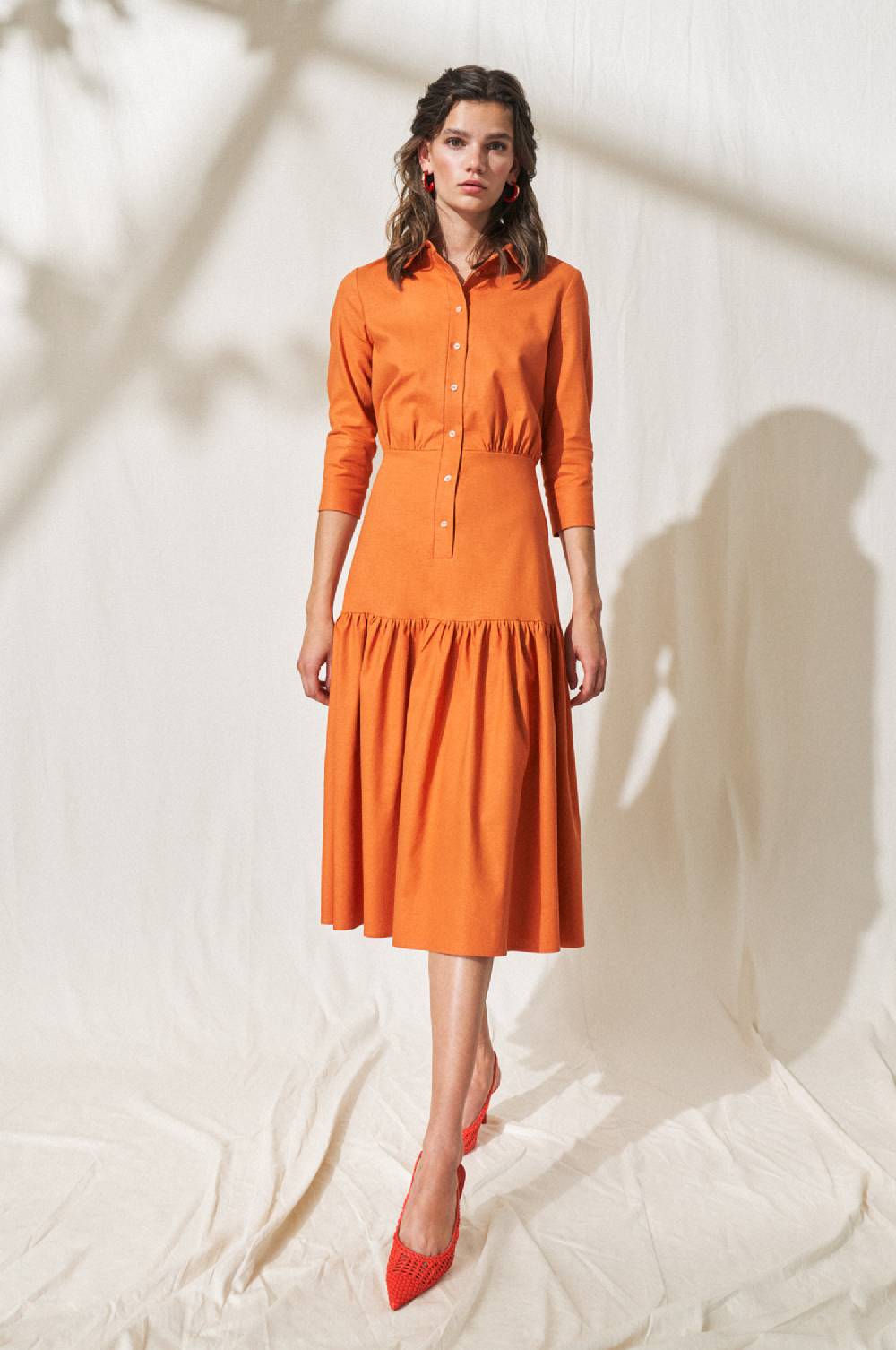 Kinga Mathe Kleid Tami in Orange Outlet