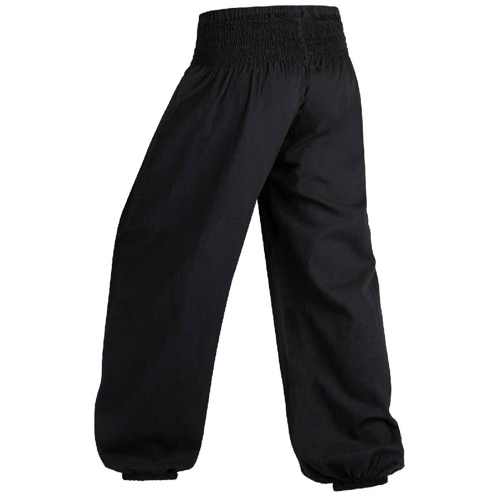 Kunst Und Magie KUNST UND MAGIE Yogahose Pumphose Pluderhose mehrfarbig aus Baumwolle lang Letzte 3 Tage