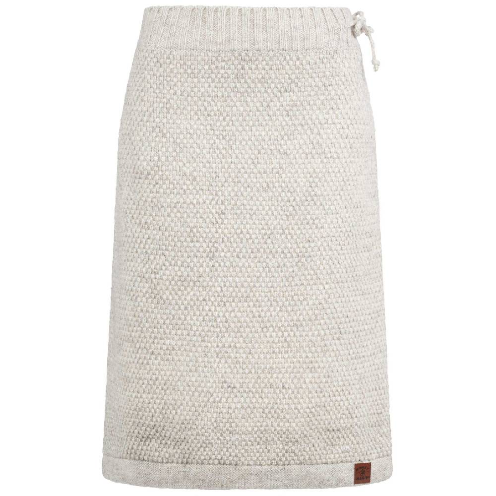 Kunst Und Magie Langer Strickrock Winter Woll Rock mit klassischem Waffel-Muster Wolle Boho Letzte 2 Tage