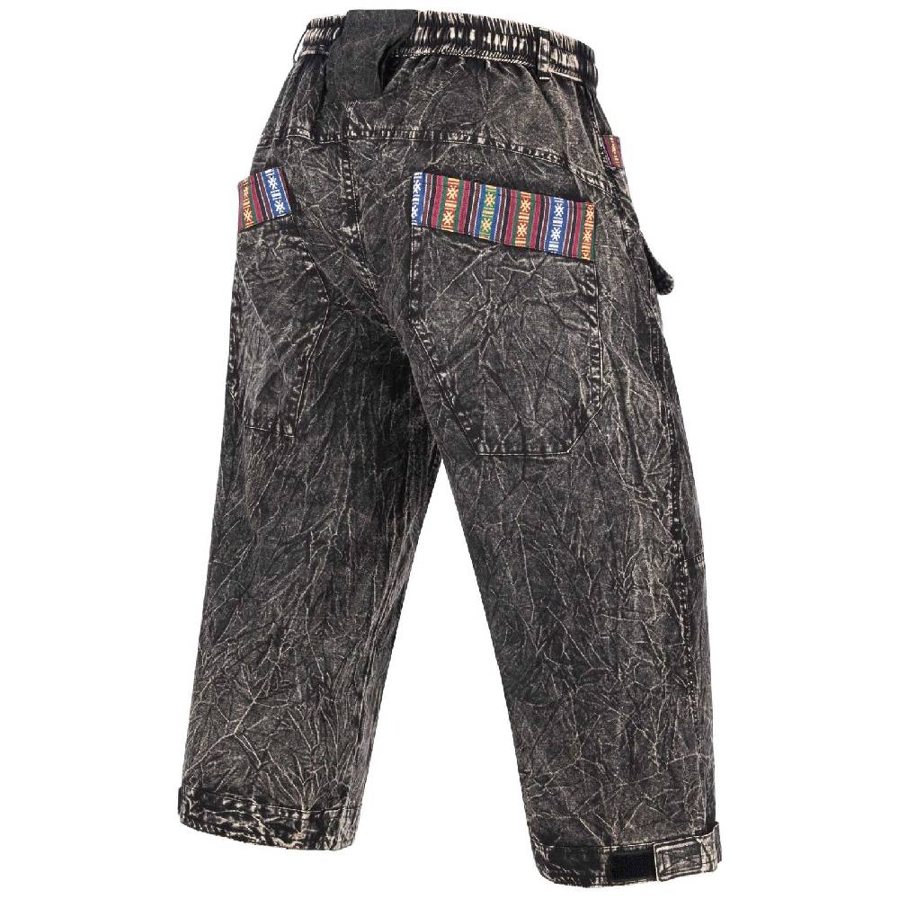 Kunst Und Magie Kurze Aladin Herren Hose 3/4 Baggy Cargo Yoga Pants Hippie Goa Baumwoll Shorts Bis zu 60% Rabatt