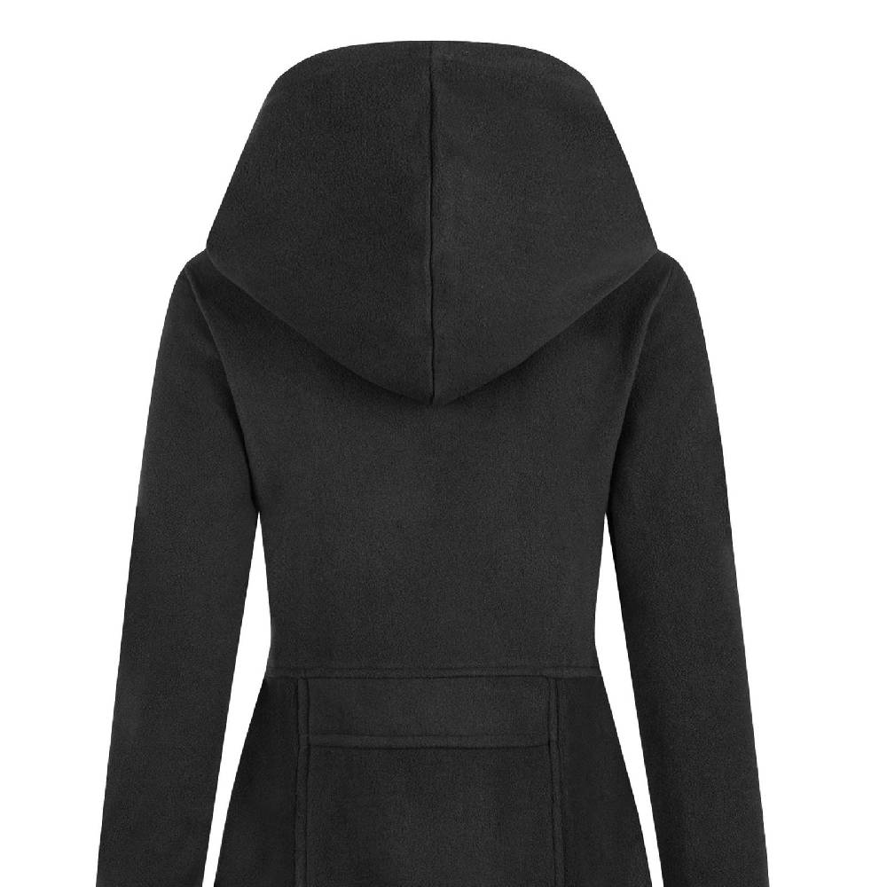 Kunst Und Magie Kunst und Magie Damenmantel aus Fleece Boho Kurzmantel Jacke Goa recycelt Nur für heute