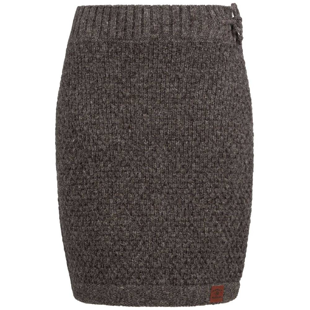 Kunst Und Magie Strickrock kurzer Winter Rock mit klassischem Waffel-Muster Wolle Boho Vierteljährliche Förderung