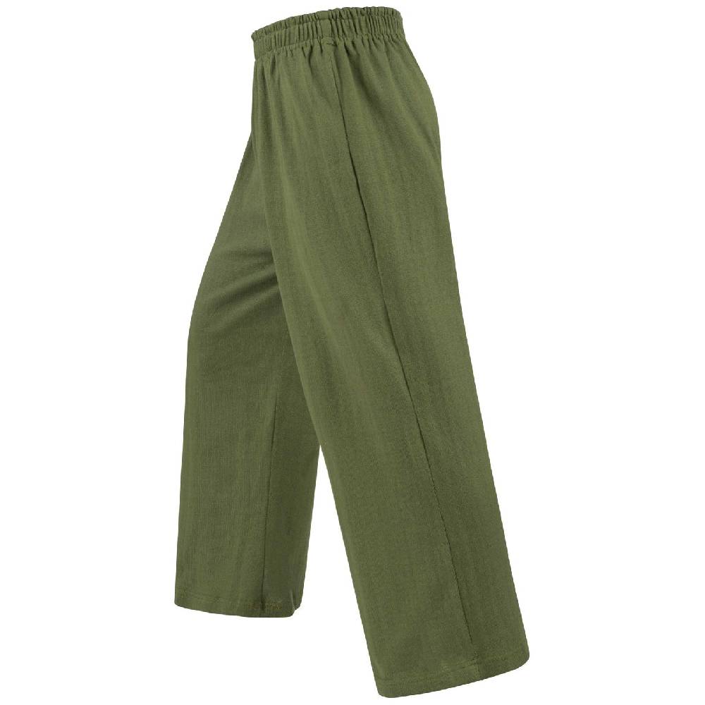 Kunst Und Magie Hose Psy Goa 70er Hippie Boho Ibiza Style Hippie Sommerhose Strick Gruen Black Friday Preise
