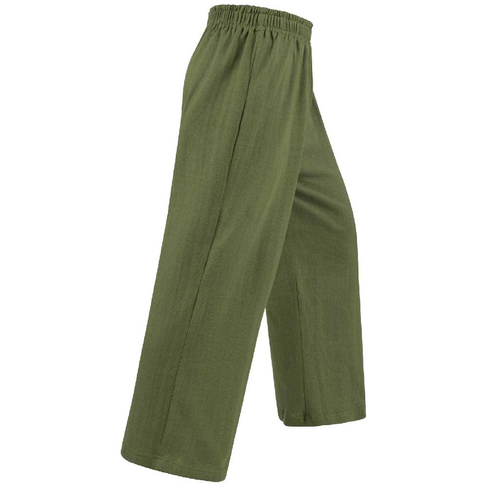 Kunst Und Magie Hose Psy Goa 70er Hippie Boho Ibiza Style Hippie Sommerhose Strick Gruen Black Friday Preise