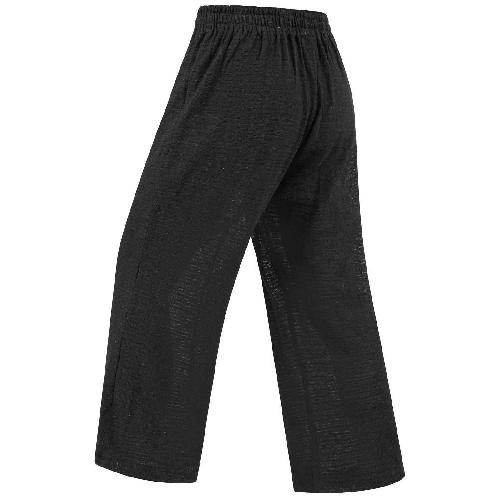 Kunst Und Magie Hose Psy Goa 70er Hippie Boho Ibiza Style Hippie Sommerhose Strick Schwarz Im Verkauf