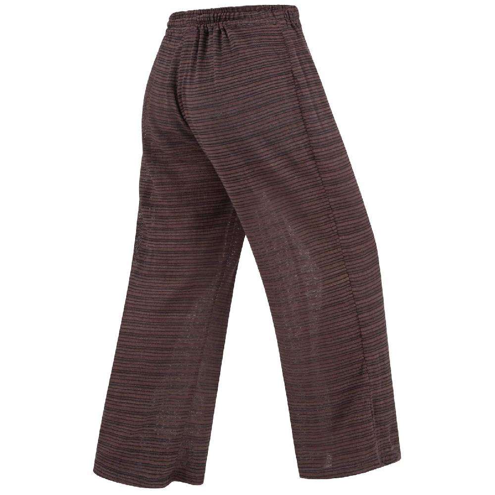 Kunst Und Magie Hose Psy Goa 70er Hippie Boho Ibiza Style Hippie Sommerhose Strick Braun zollfrei