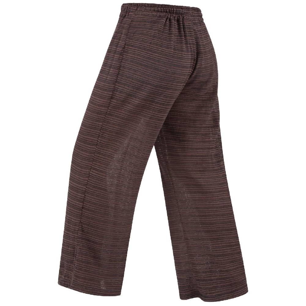 Kunst Und Magie Hose Psy Goa 70er Hippie Boho Ibiza Style Hippie Sommerhose Strick Braun zollfrei