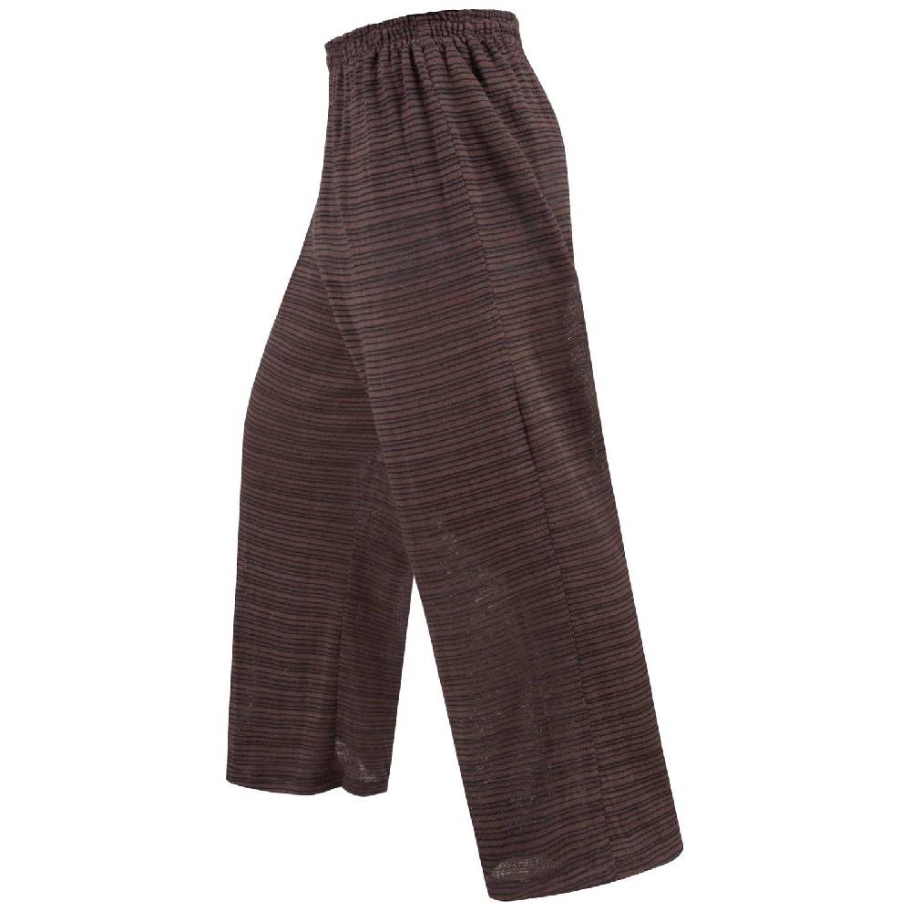 Kunst Und Magie Hose Psy Goa 70er Hippie Boho Ibiza Style Hippie Sommerhose Strick Braun zollfrei