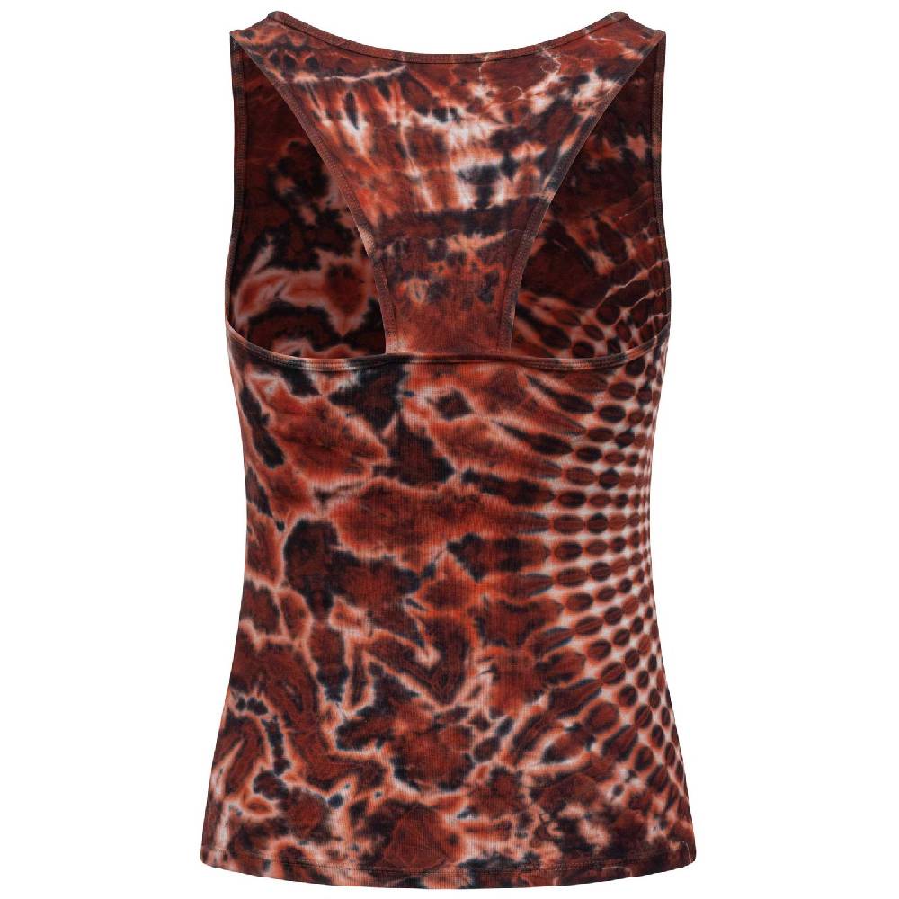 Kunst Und Magie Kunst und Magie Damen Top Atmungsaktive Tie Dye Batik Yoga Sport Top Rabatte dieses Monats