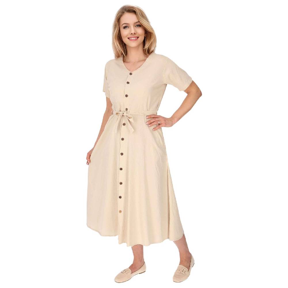 Kunst Und Magie Kleid Sommerkleid Baumwoll Kleid Boho Ibiza Geknöpft Hippie Meist gekauft