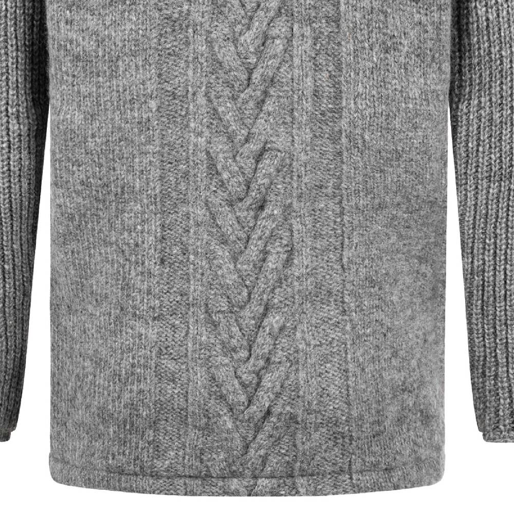 Kunst Und Magie Herren Strickjacke Goa Wolle Jacke Fleecefutter Hochkragen Winterjacke Kurzmantel Kapuze Begrenztes Angebot