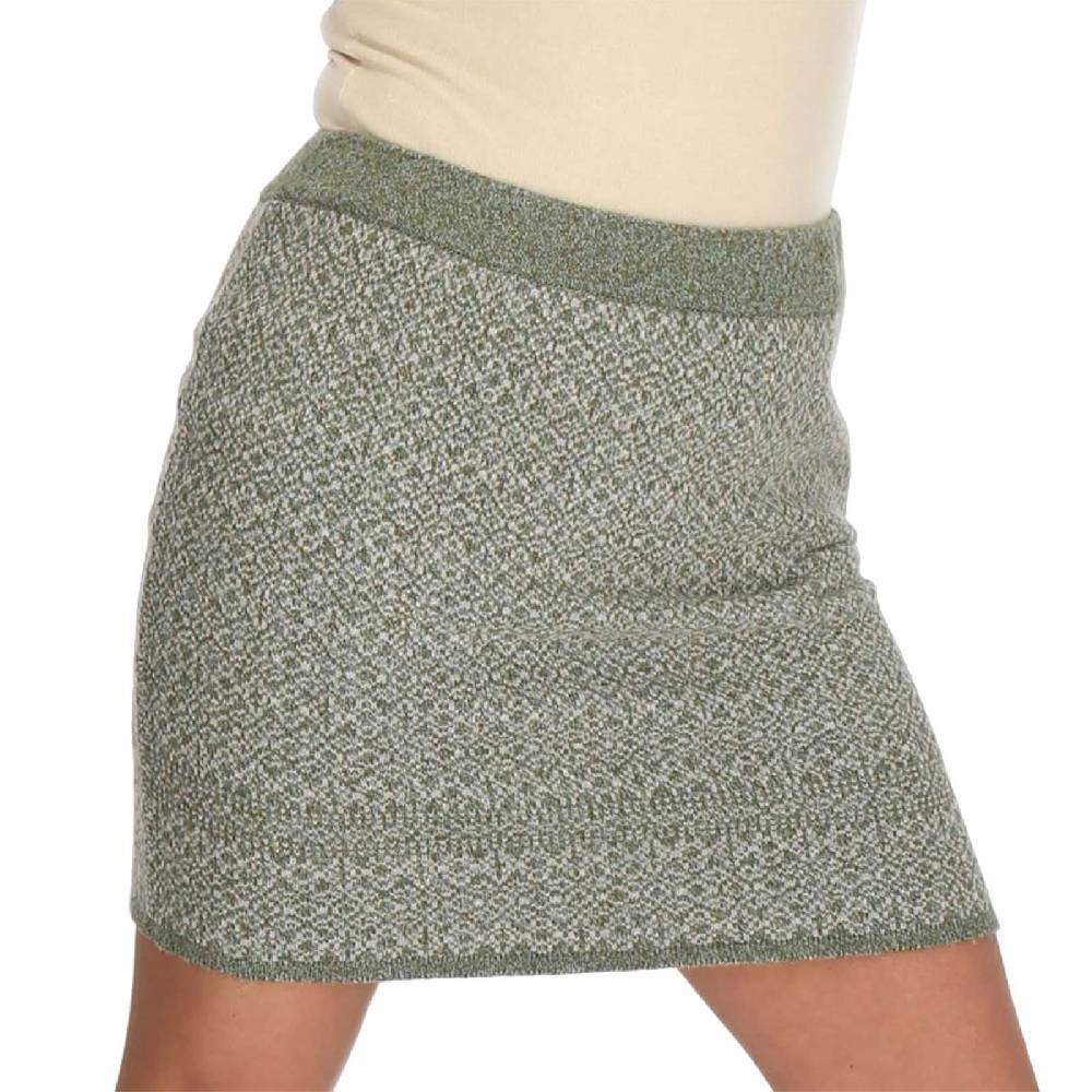 Kunst Und Magie Strickrock kurzer Rock Schurwolle vom Lamm Lammwolle Wollrock Feinstrick Boho Black Friday